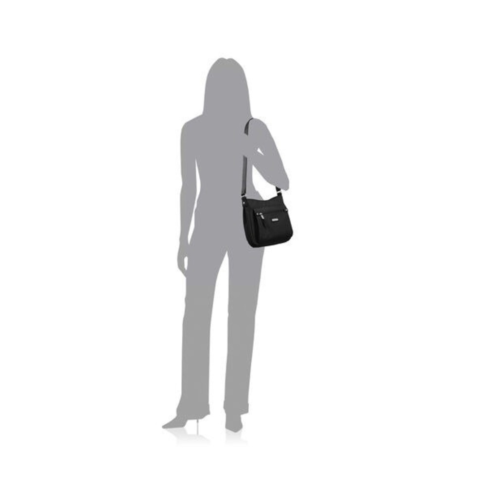 Baggallini Uptown Bagg With RFID Phone Wristlet Black NEW WITH TAGS - Picture 5 of 7